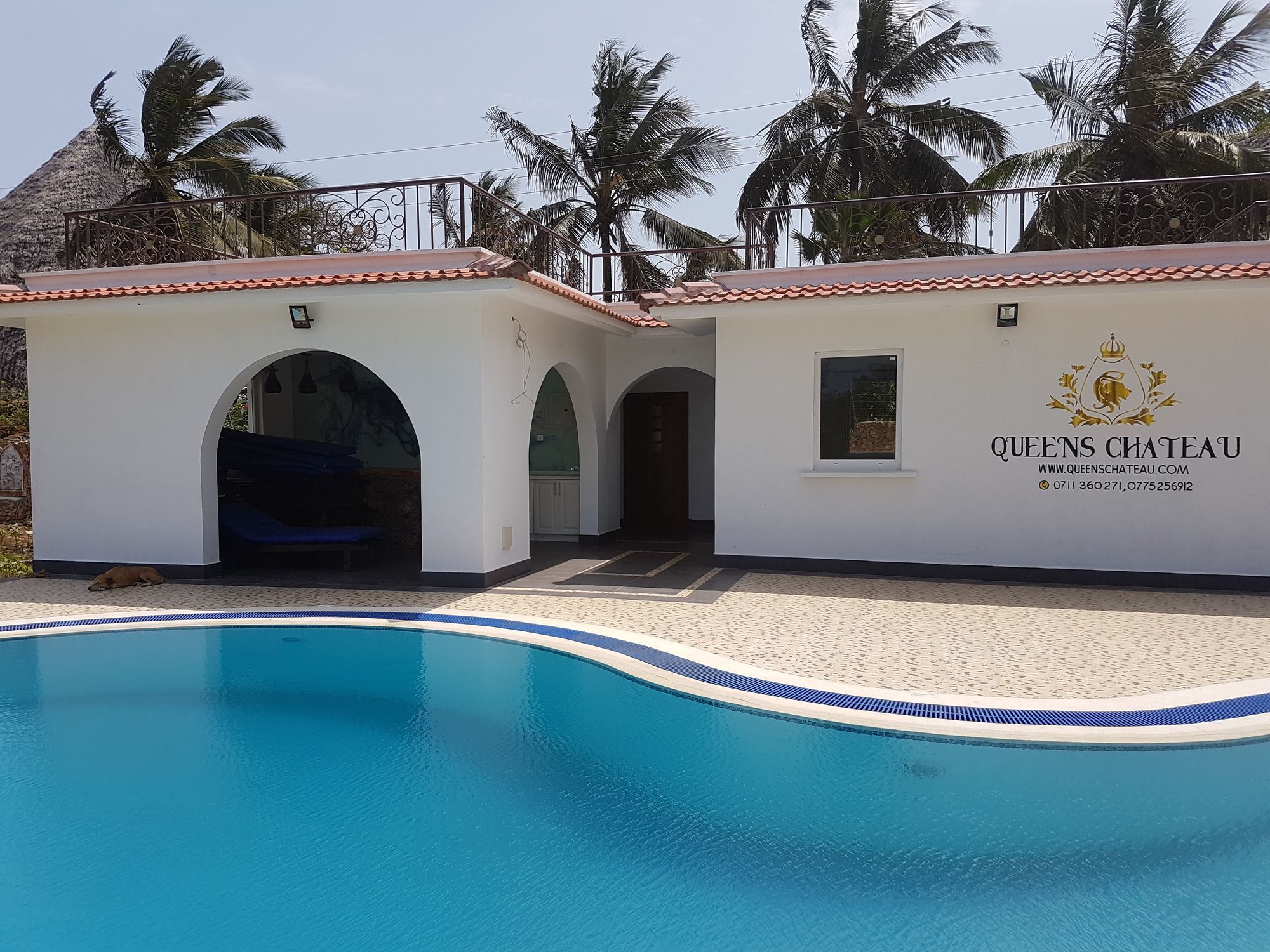Queens Chateau Boutique Villa Diani Beach Esterno foto